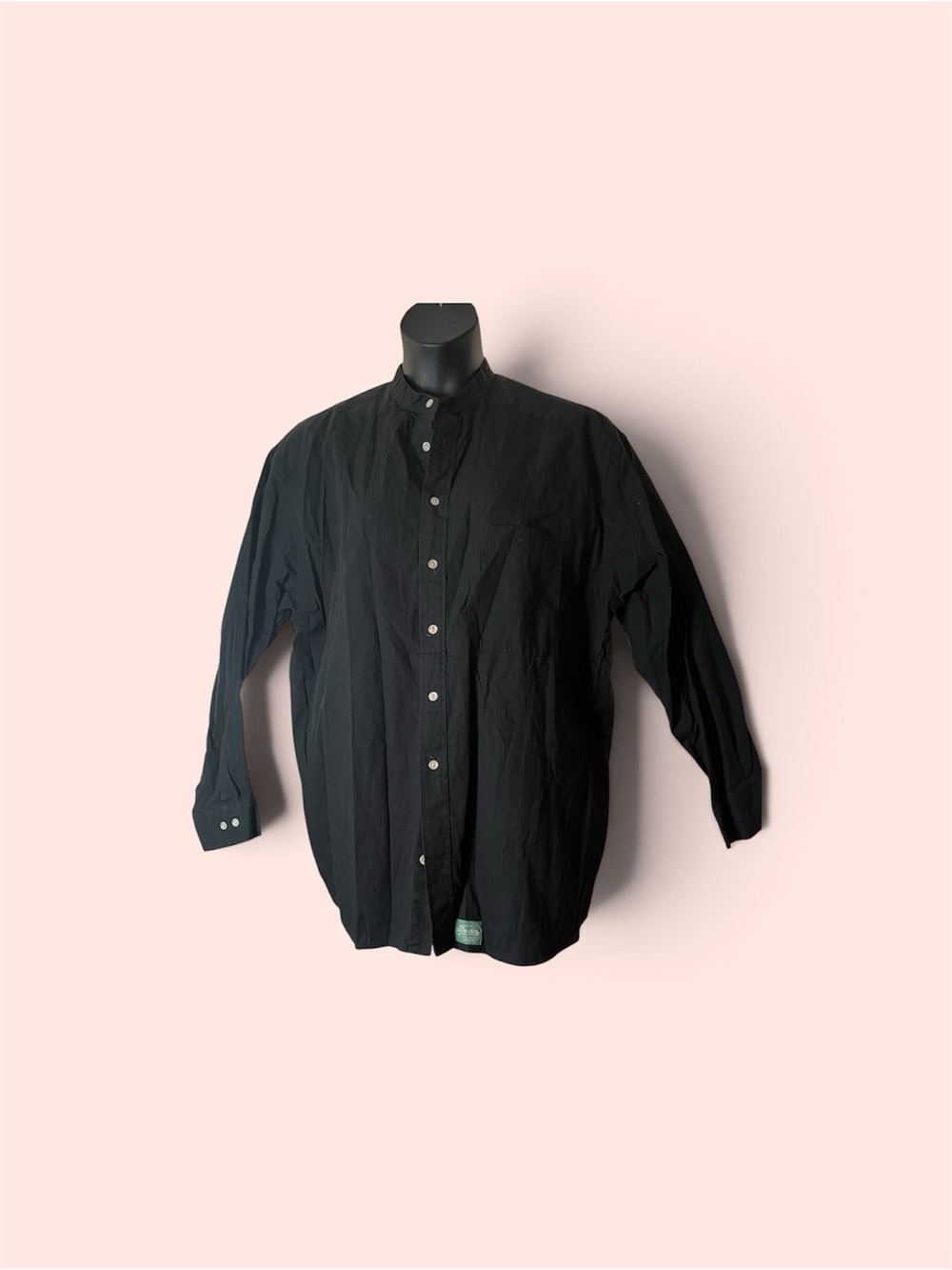 Baxter Classic Black Button-Up Shirt